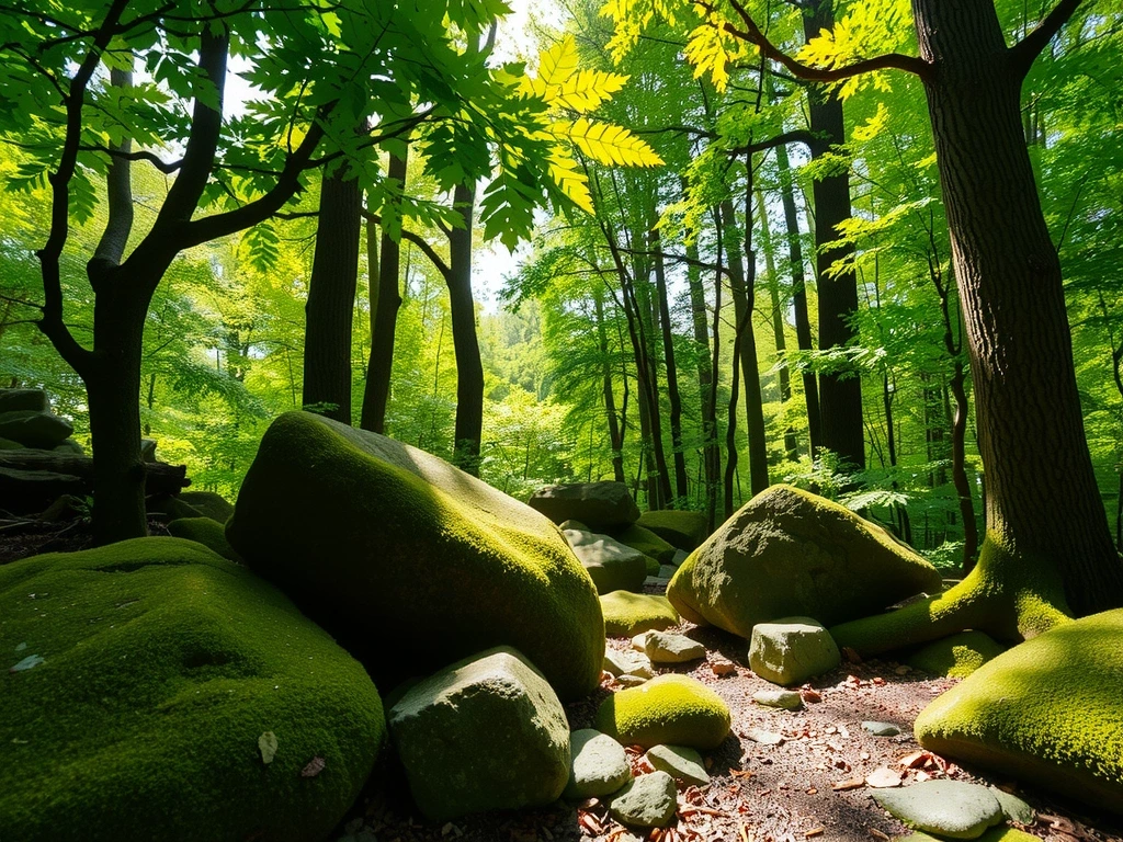 Roślinna dżungla pełna energii